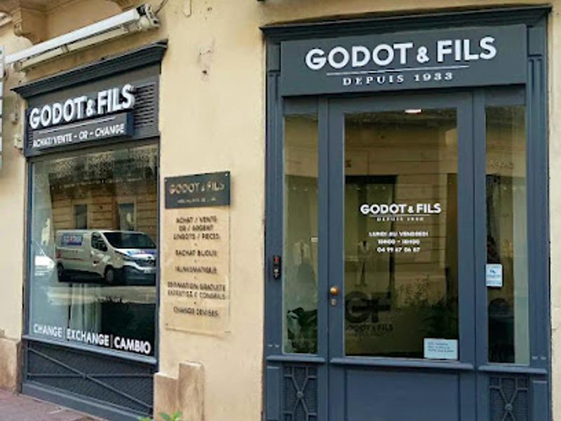 Godot & Fils Montpellier (Achat Vente Or et Argent / Bureau de change) — Écusson