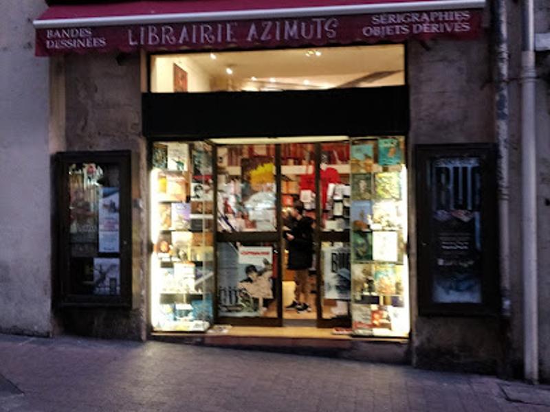 Librairie Azimuts — Écusson
