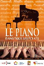 7ème Festival "Le Piano dans tous ses éclats" à Grabels et à Lavérune :