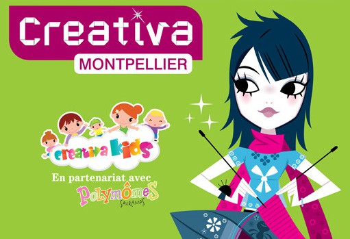 Creativa, le royaume des petites mains créatives du 24 au 27 janvier au Parc Expo de Montpellier