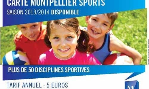 Découvrez la carte Montpellier Sport version 2013 / 2014 !