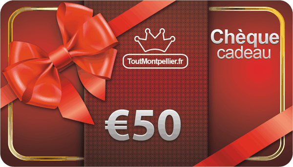 Gagnez des chèques cadeaux de 50€ avec ToutMontpellier.fr!