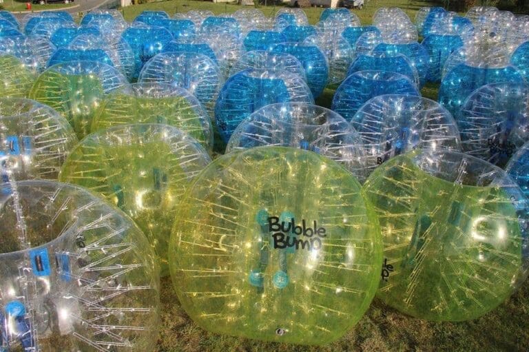 Génial : avec Bumble Bump, le Bubble Soccer débarque à Montpellier !