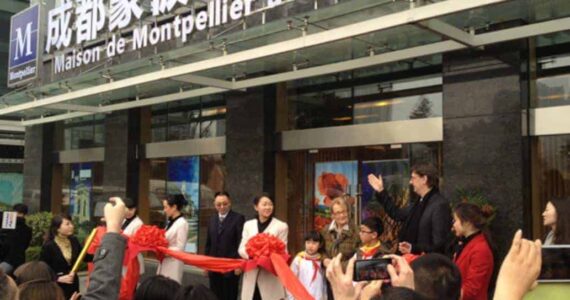 Inauguration de la Maison de Montpellier à Chengdu