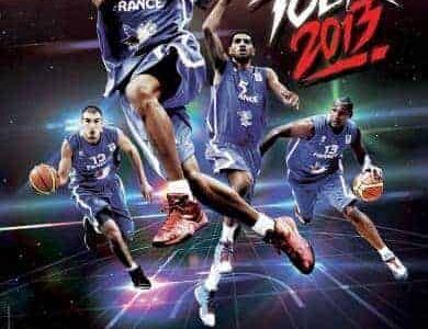 L'Equipe de France Masculine de basket à Montpellier pour FRANCE-ESPAGNE
