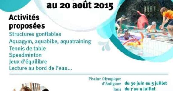 Montpellier : 1e édition de "Piscines en Fête"