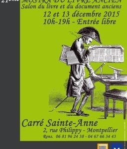 Montpellier : 21è édition de la Mostra du livre ancien