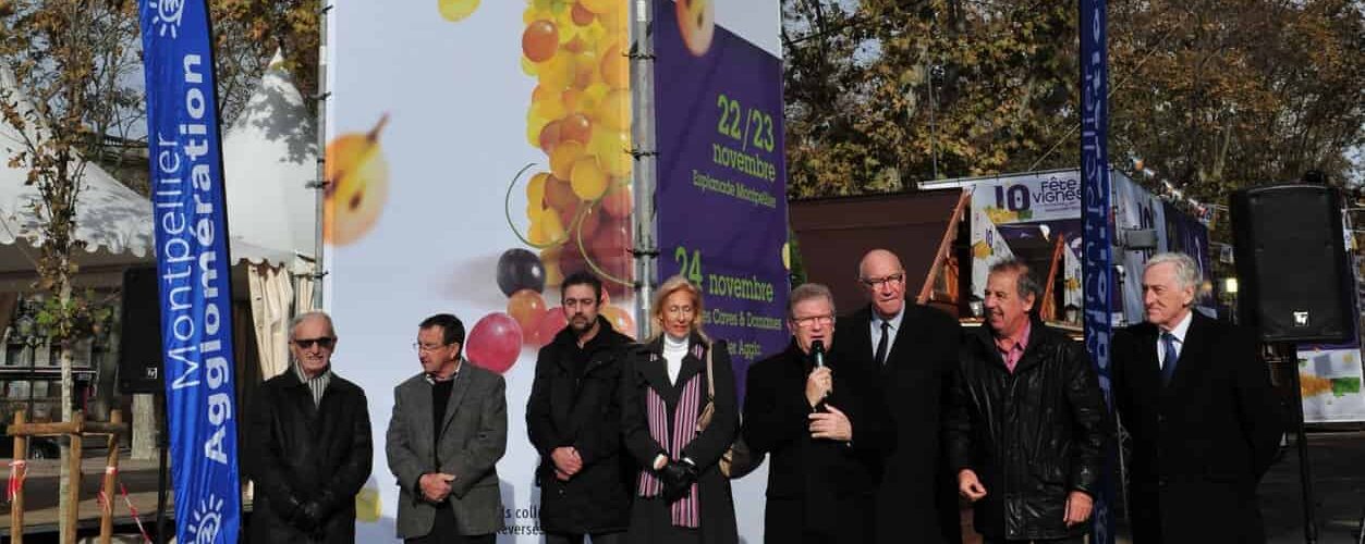 Montpellier : 39 caves et Domaines sur l'Esplanade pour la 10e Fête des Vignes !