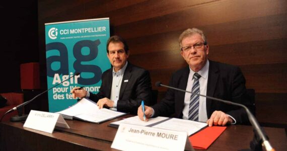 Montpellier Agglomération et la CCI partenaires pour soutenir le tissu économique local