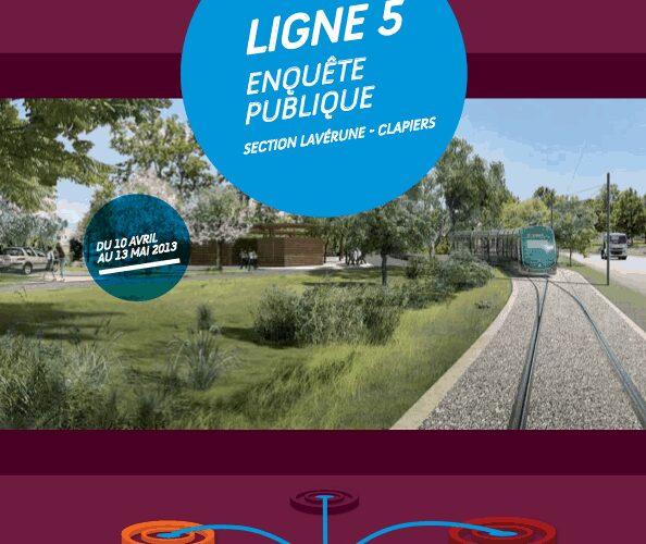 Montpellier : avis favorable pour l'enquête publique de la Ligne 5 du tramway