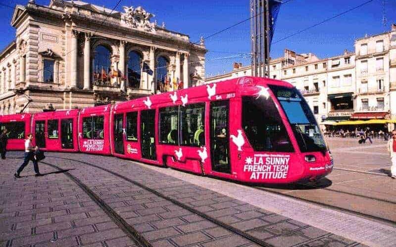 Montpellier : bientôt un tramway rose French Tech dans la ville !