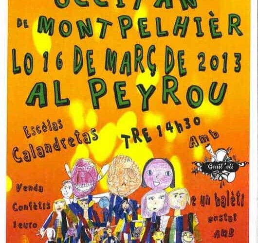 Montpellier : carnaval occitan samedi 16 mars au Peyrou