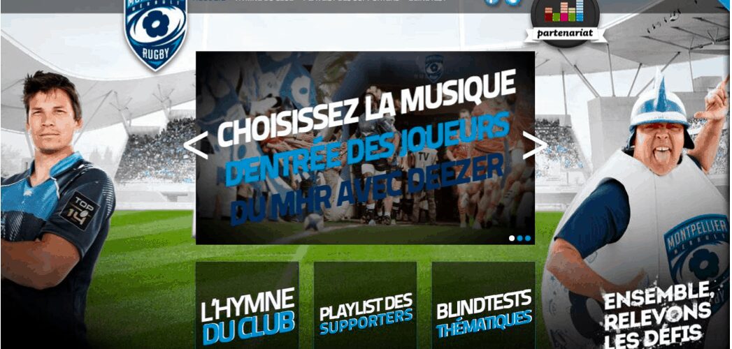 Montpellier : Choisissez la musique d’entrée des joueurs du MHR avec Deezer !