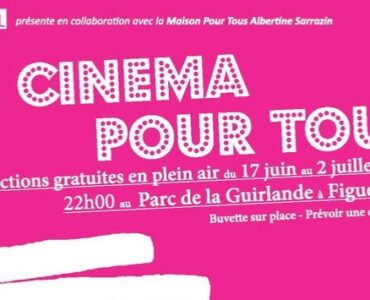 Montpellier : Cinéma pour Tous en plein air au Parc de la Guirlande !