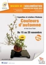 Montpellier : "Couleur d'Automne", exposition d'Ikebana par Paule Corvez Prabel
