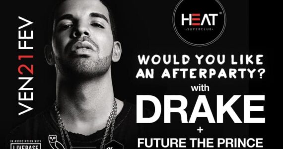 Montpellier : Drake en after party au Heat Club ce soir!