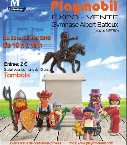 Montpellier : Exposition Playmobil