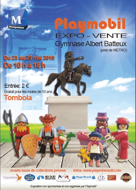 Montpellier : Exposition Playmobil