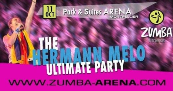 Montpellier : grand show de Zumba à la Park&Suites Arena avec Hermann Melo !