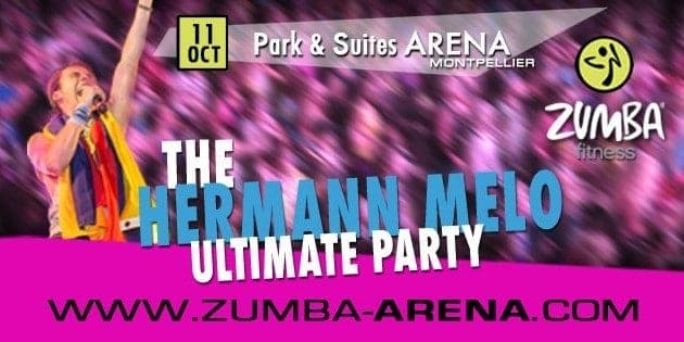 Montpellier : grand show de Zumba à la Park&Suites Arena avec Hermann Melo !