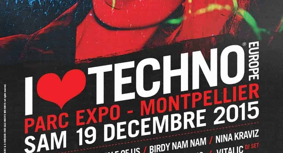 Montpellier : I love techno de retour le 19 décembre !