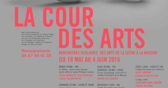 Montpellier : Le théâtre Jean Vilar accueille « La Cour des Arts »