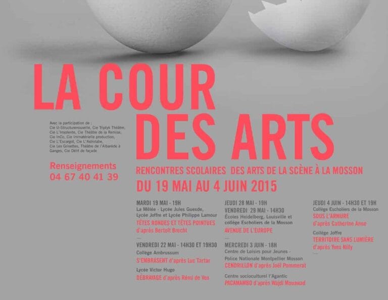 Montpellier : Le théâtre Jean Vilar accueille « La Cour des Arts »