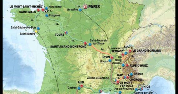 Montpellier : le tour de France cycliste traverse l’Hérault les 4 et 5 juillet 2013