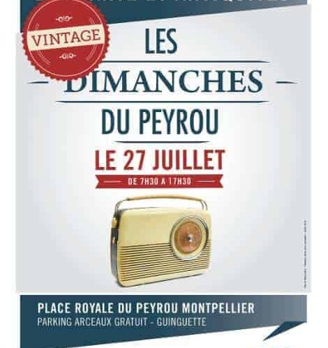 Montpellier : les « dimanches du Peyrou » toute la journée du 27 juillet