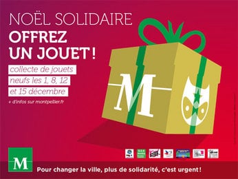 Montpellier : plus d'un millier d'enfants recevront un jouet le 19 décembre