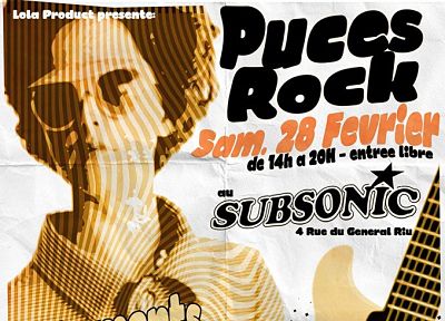 Montpellier : Puces rock au Subsonic