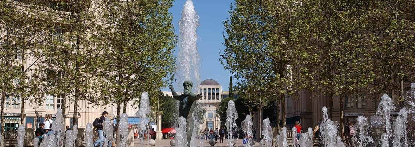 Montpellier : Remise en fonction de 12 fontaines