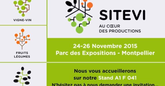 Montpellier : Salon SITEVI du 24 au 26 novembre