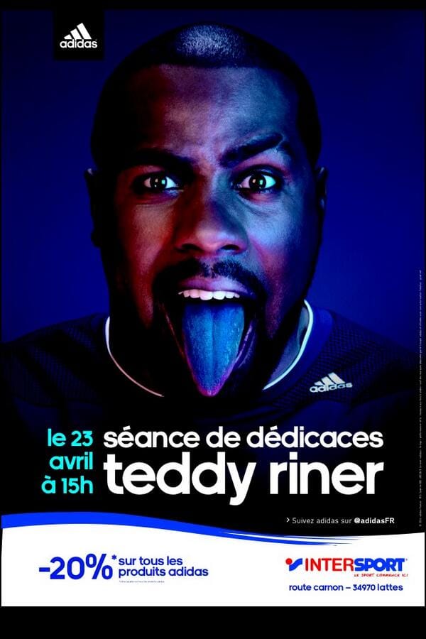Montpellier : Teddy Riner en séance de dédicace au Intersport de Lattes !