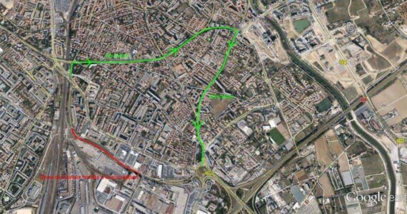 Montpellier : Travaux sur le boulevard Jacques Fabre de Morlhon-Quartier Saint-Martin