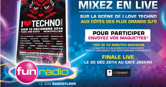 Montpellier : Tremplin DJ pour le Festival I Love Techno