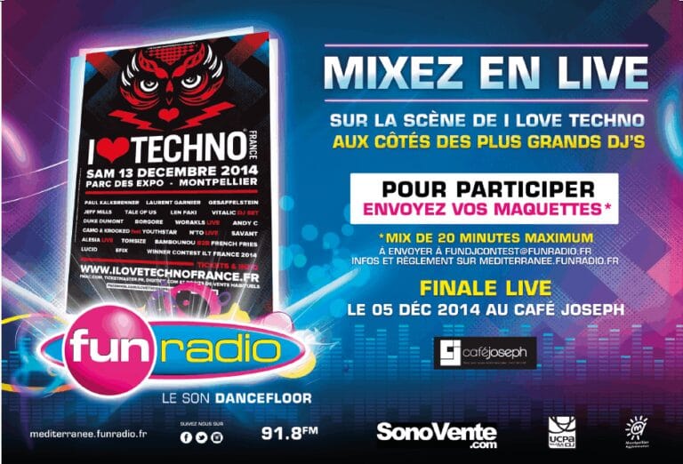Montpellier : Tremplin DJ pour le Festival I Love Techno