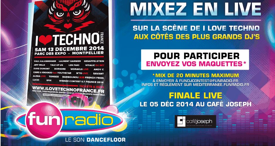 Montpellier : Tremplin DJ pour le Festival I Love Techno