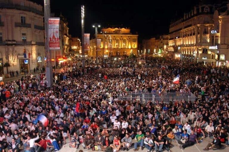 Montpellier : un écran géant sur la Comédie pour la finale de la coupe du monde!