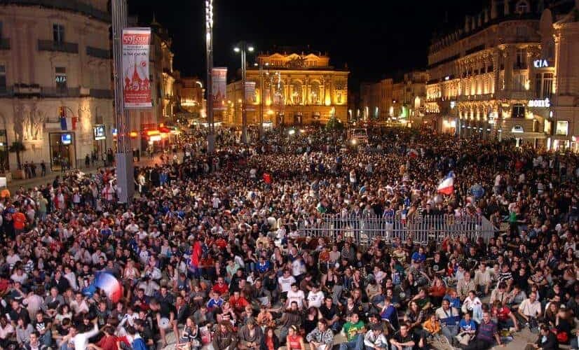 Montpellier : un écran géant sur la Comédie pour la finale de la coupe du monde!