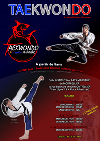 Montpellier : Un nouvel envol pour le Taekwondo !