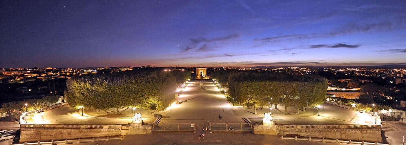 Montpellier : Une zone de video verbalisation mise en place sur l'avant-place royale du Peyrou