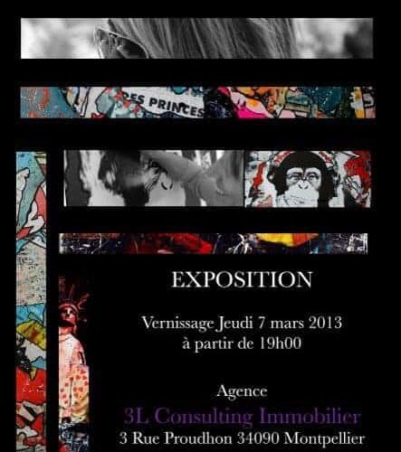 Montpellier : Vernissage de l'exposition des collages d'Isabelle Bartoli à 19h chez 3LCI