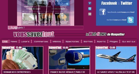 Montpellier : Voussaveztout, le webnews du direct