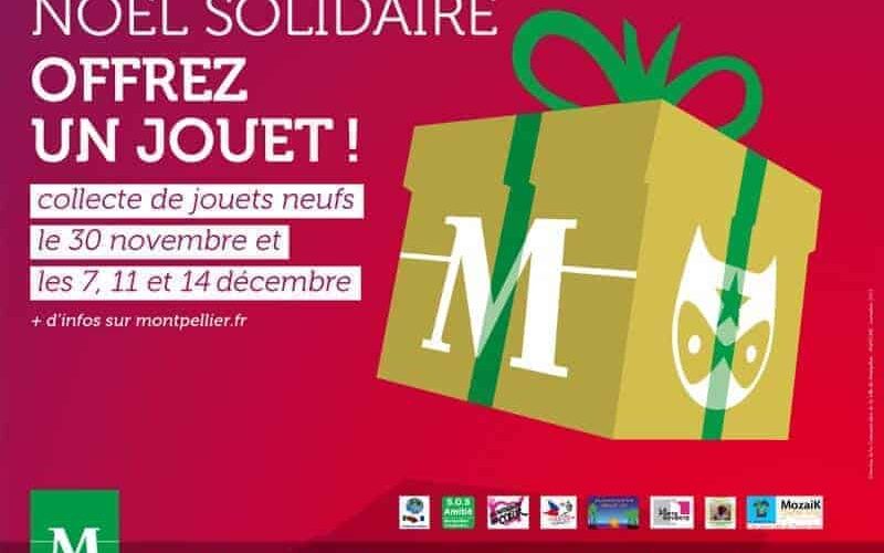 Noël Solidaire Montpellier : plus d'un millier d'enfants recevront un jouet