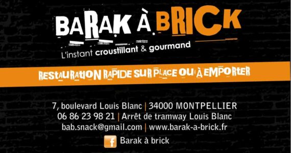 Nouveau à Montpellier : découvrez la Barak à Brick !