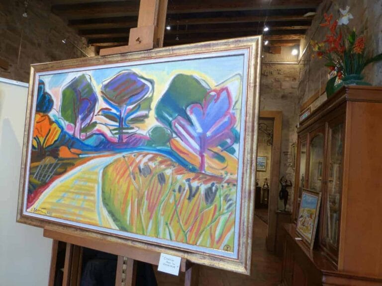 Rencontre avec Claude Bonin-Pissarro, exposé à la Galerie Réno