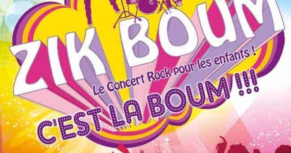 Théâtre Pierre Tabard : Zik Boum, un concert rock pour les enfants !