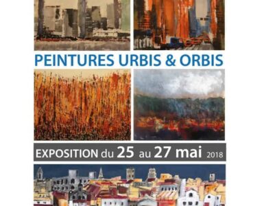 Vendargues : Exposition PEINTURES URBIS & ORBIS de René Benoît Galifer
