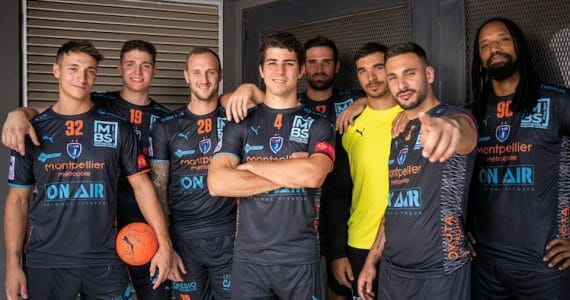 Le Montpellier Handball dévoile son troisième maillot